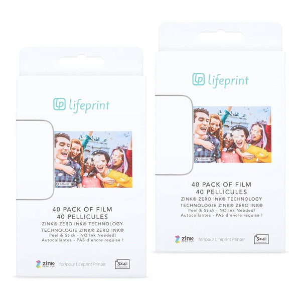 Paper Bundle Lifeprint Photo Paper 3x4.5 80 Pack - Lifeprint Photos