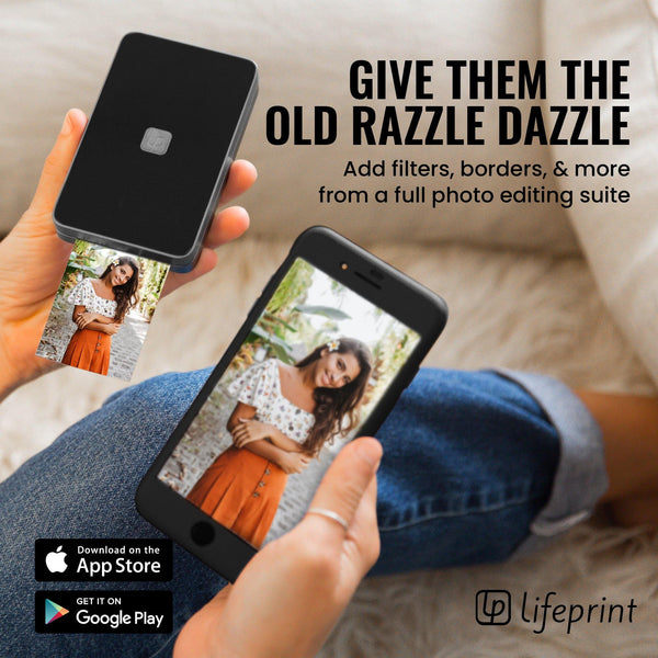Lifeprint 2x3 Hyperphoto Printer for iPhone & Android - Red *LIMITED EDITION* - Lifeprint Photos
