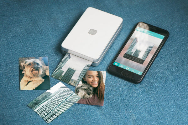  Smartphone, Lifeprint printer, and images - Lifeprint photo printer for iPhone and Android